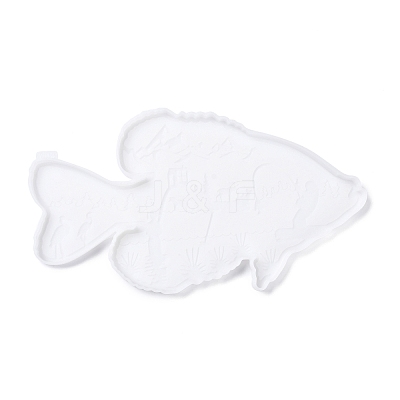 Fish DIY Decoration Silicone Molds DIY-G046-22-1