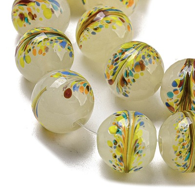 Handmade Lampwork Beads Strands LAMP-L079-05H-1
