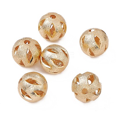 Rack Plating Brass Beads KK-G455-06C-LG-1