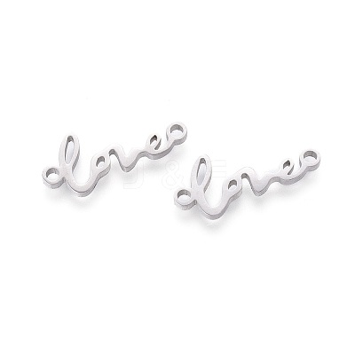 Non-Tarnish 201 Stainless Steel Links X-STAS-F231-096P-1