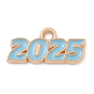 Alloy Enamel Pendants ENAM-A008-13KCG-03-1