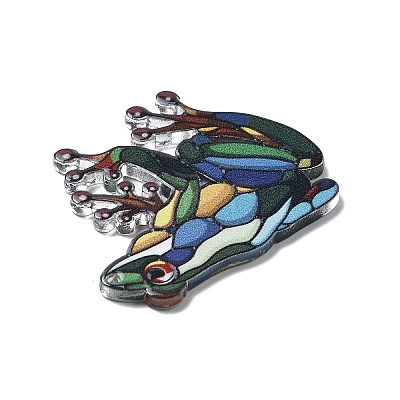 Acrylic Pendants OACR-I016-02B-1