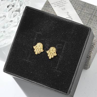 304 Stainless Steel Stud Earrings for Women STAS-Z117-16G-02-1