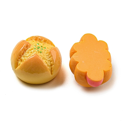 Opaque Resin Imitation Food Decoden Cabochons CRES-H002-01E-1