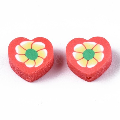 Handmade Polymer Clay Beads CLAY-N011-013C-1