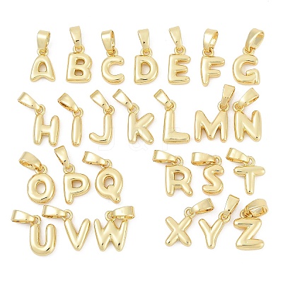 26Pcs Brass Charms KK-G522-54-G-1