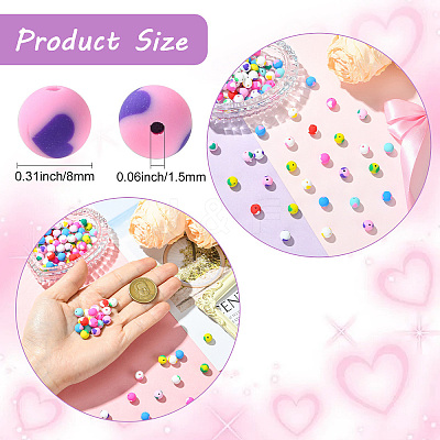 Handmade Polymer Clay Beads CLAY-CJ0002-09-1