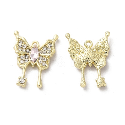 Alloy Crystal Rhinestone Pendant PALLOY-K001-079G-02-1