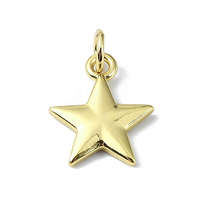 Brass Charms KK-H475-38G-04-1