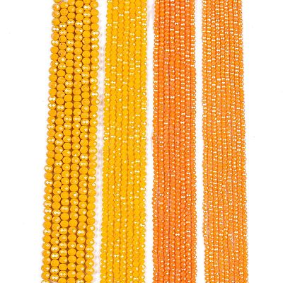 Electroplate Glass Beads Strands LS-EGLA-A044-P3mm-A29-1