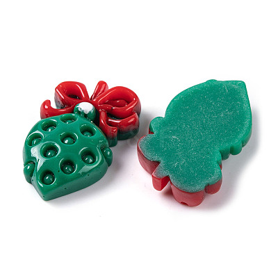 Christmas Decorations Theme Opaque Resin Decoden Cabochons RESI-Z026-01H-1