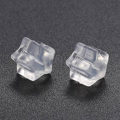 Transparent Silicone Ear Nuts SIL-N003-02-1