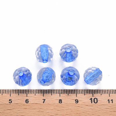 Transparent Acrylic Beads TACR-S154-10A-86-1