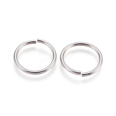 Tarnish Resistant 304 Stainless Steel Saw Cut Open Jump Rings STAS-P212-25P-03-1