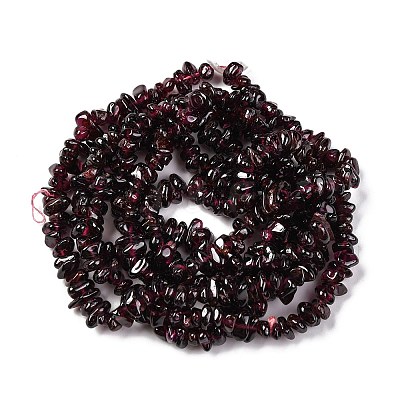 Natural Garnet Beads Strands F065-01A-1