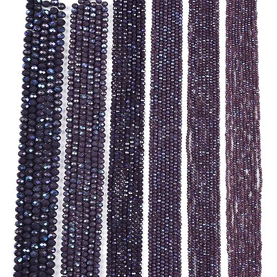 Electroplate Opaque Solid Color Glass Beads Strands EGLA-A044-P8mm-L11-1