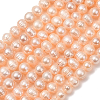 Natural Cultured Freshwater Pearl Beads Strands PA-CBABE82-16-1