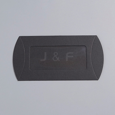 Kraft Paper Pillow Candy Box LS-CON-WH0070-97A-01-1