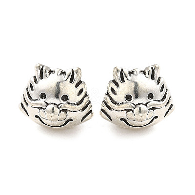 Tibetan Style Alloy European Beads PALLOY-M217-09AS-1