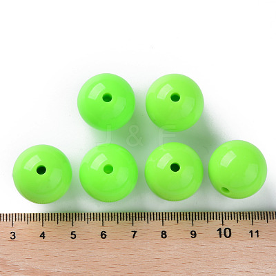 Opaque Acrylic Beads MACR-S370-C20mm-23-1