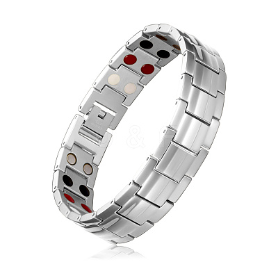 Stainless Steel Panther Chain Watch Band Bracelets JB672A-1