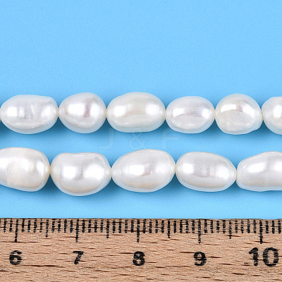 Natural Cultured Freshwater Pearl Beads Strands PEAR-N014-06I-1