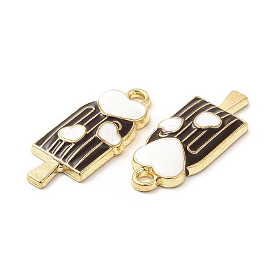 Summer Theme Alloy Enamel Pendants ENAM-B050-06G-1