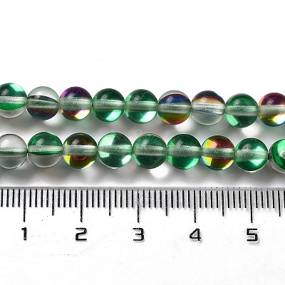 Synthetic Moonstone Beads Strands G-P528-J01-01-1