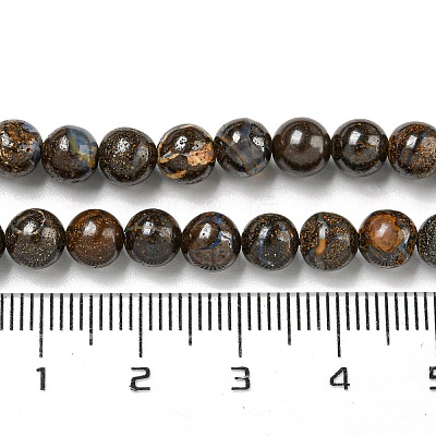Natural Boulder Opal Beads Strands G-P544-A01-01-1