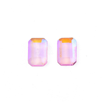 Glass Rhinestone Cabochons MRMJ-N027-053B-1