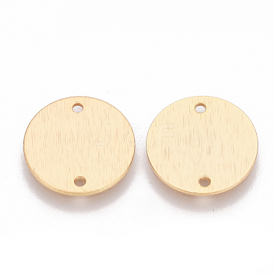 Brass Links connectors X-KK-T025-18G-1
