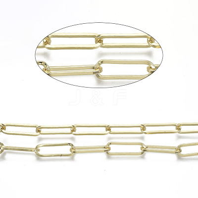 Unwelded Iron Paperclip Chains CH-S125-12A-04-1