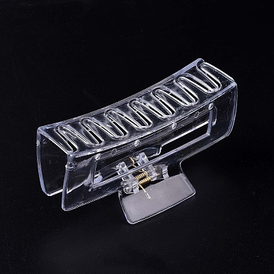 Transparent Plastic Large Claw Hair Clips PHAR-F016-11-1