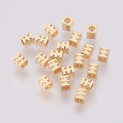 Brass Spacer Beads X-KK-Q735-55G-1