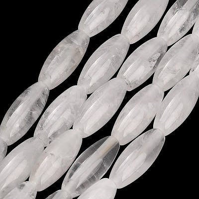 Natural Quartz Crystal Beads Strands GG-CBA792A-B01-6x16mm-1