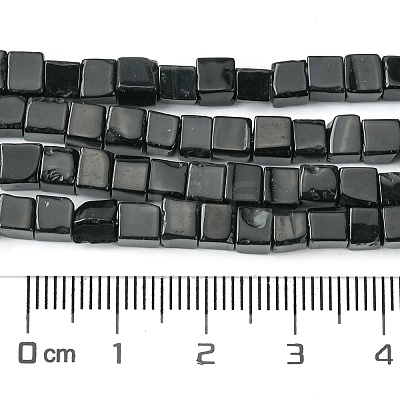 Natural Black Onyx Beads Strands G-D067-G01-1