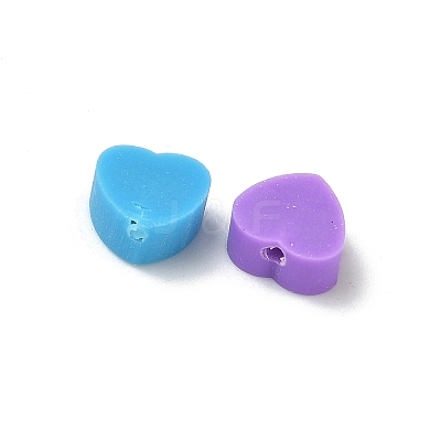 240Pcs 8 Colors Handmade Polymer Clay Beads CLAY-PH0001-63-1