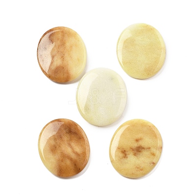 Natural Topaz Jade Cabochons G-A258-01G-1