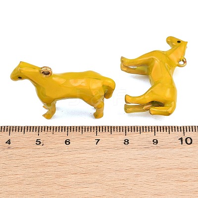 304 Stainless Steel Enamel Pendants SA-CBAF5D5-22G-02-1