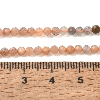 Gradient Natural Multi-Moonstone Beads Strands GG-CBA2E9C-A01-3mm-1