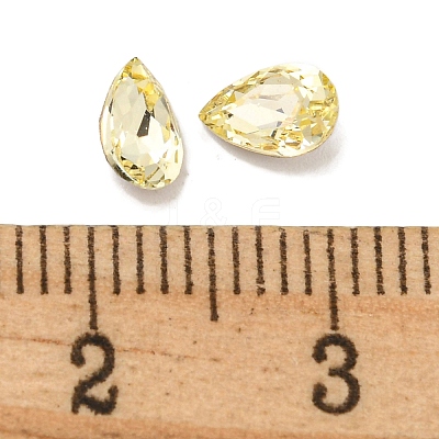 Glass Rhinestone Cabochons RGLA-L029-19B-213-1