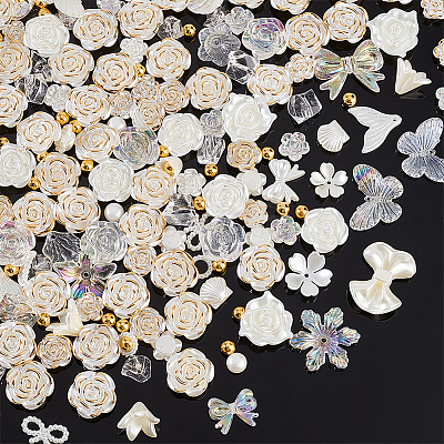 Transparent Acrylic Beads OACR-PH0004-32A-1