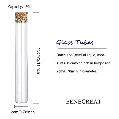 Empty Glass Bottles AJEW-BC0005-36B-1
