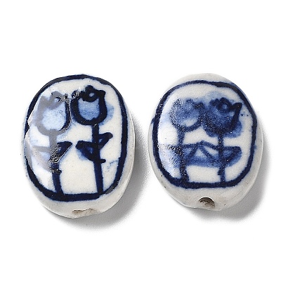 Handmade Porcelain Beads X-PORC-Z001-07-1