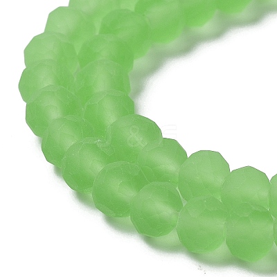 Transparent Glass Beads Strands X1-EGLA-A034-T6mm-MD09-1