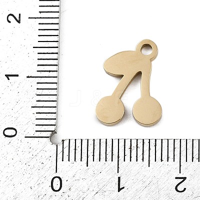 304 Stainless Steel Enamel Charms STAS-I338-01G-08-1