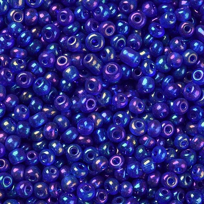 Round Glass Seed Beads SEED-A007-3mm-168-1