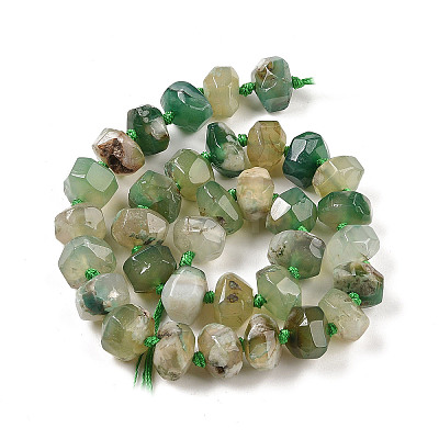 Natural Cherry Blossom Agate Beads Strands G-P535-I02-01B-1