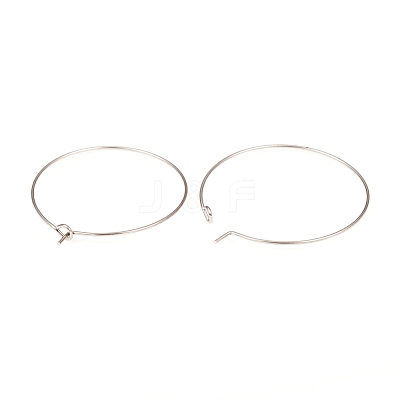 316L Surgical Stainless Steel Hoop Earring Findings STAS-G229-07P-04-1