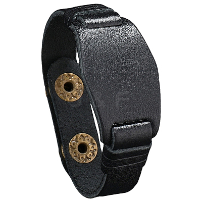 Punk Style Leather Cord Bracelets BJEW-WH20008-20C-1